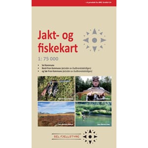 Jakt- og fiskekart (inkl.frakt)